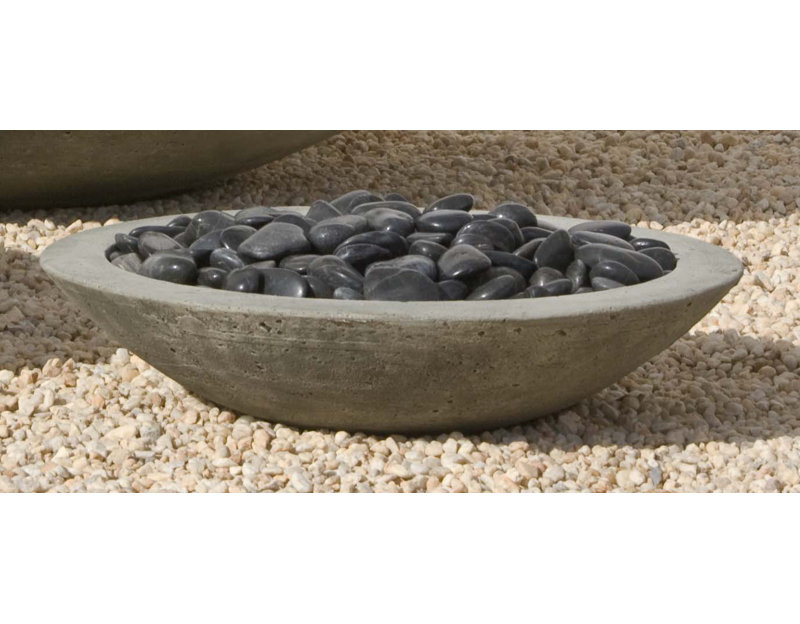 Planteur De Pot De Pierre Moulée Zen, Pierre alpine, Petit