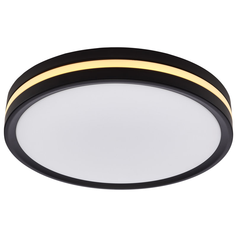 Plafonnier encastré 5 lumières Neona Neona, Noir mat