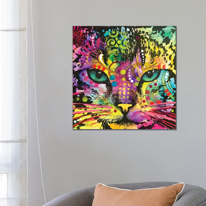 Don't Look Away by Dean Russo - Wrapped Canvas Print, 66.04 cm H x 66.04 cm W x 3.175 cm D