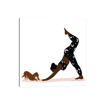 Downward Dog by Harmony Willow - Painting on Canvas