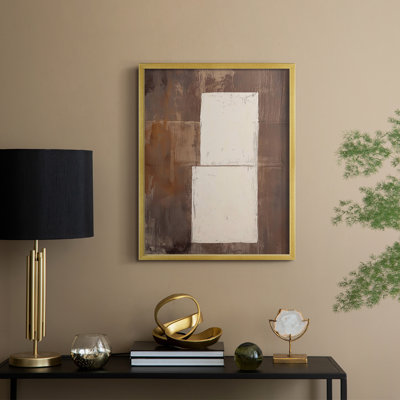 «Abstract CXL III», reproduction encadrée - prête à être accrochée 