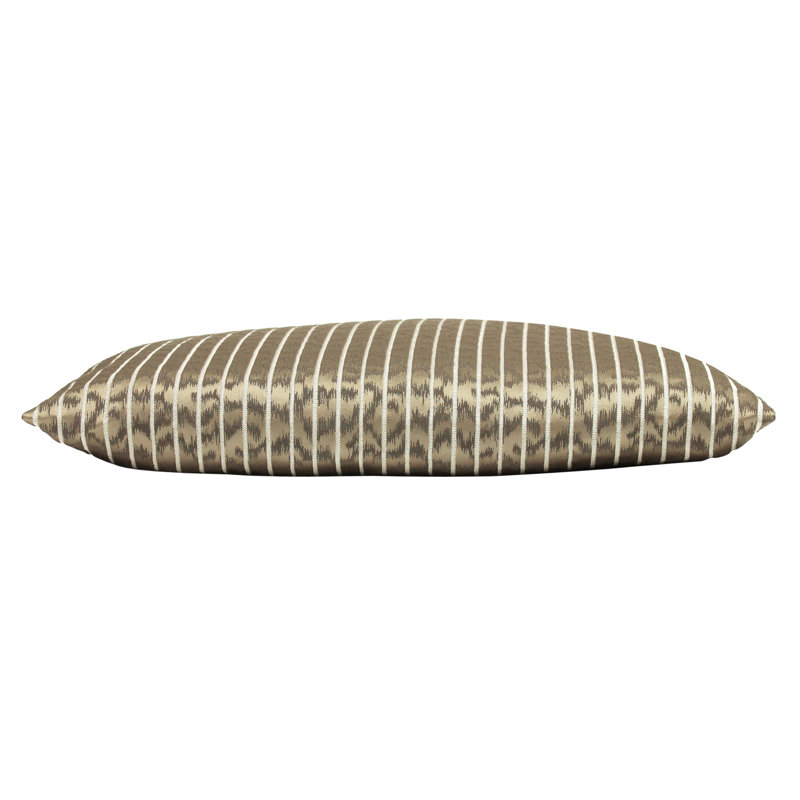 Wrap Animal Print Rectangular Cushion, Bronze