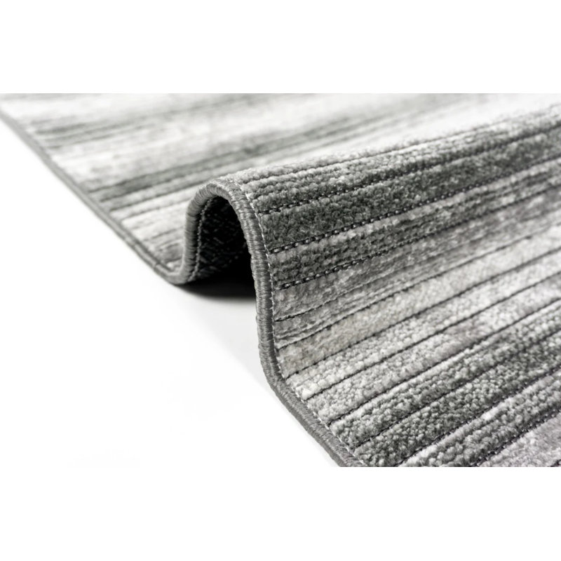 Tapis kilim décoratif durable antidérapant Rotella, Rond 2 pi 8 po