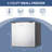 BANGSON 1.1Cu.ft Single Door Compact Mini Freezer-110780971