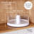 YouCopia SmoothSpin Turntable Organizer with 3 Bins