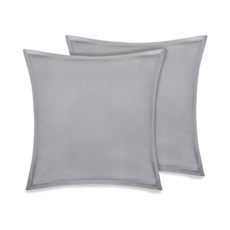 Cotton Sham Set, Pia Paisley Gray