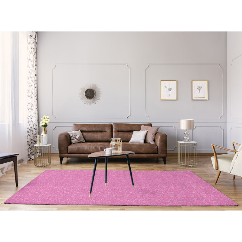 Tapis de zone rose classic, Rectangle 8 pi x 10 pi