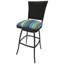 Tabouret de bar 35 po avec coussin Cutlip-131943840-131944875
