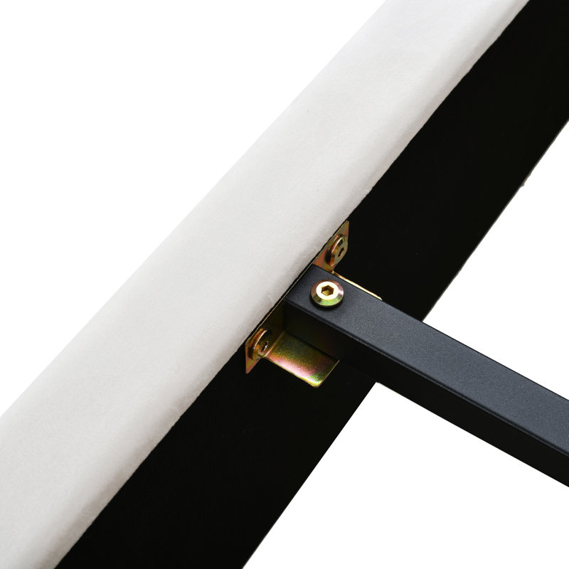Lit plateforme tapissier