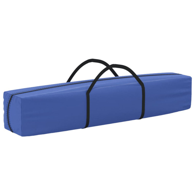 Anaberta 1.95m x 1.95m Steel Party Tent, Black, Blue
