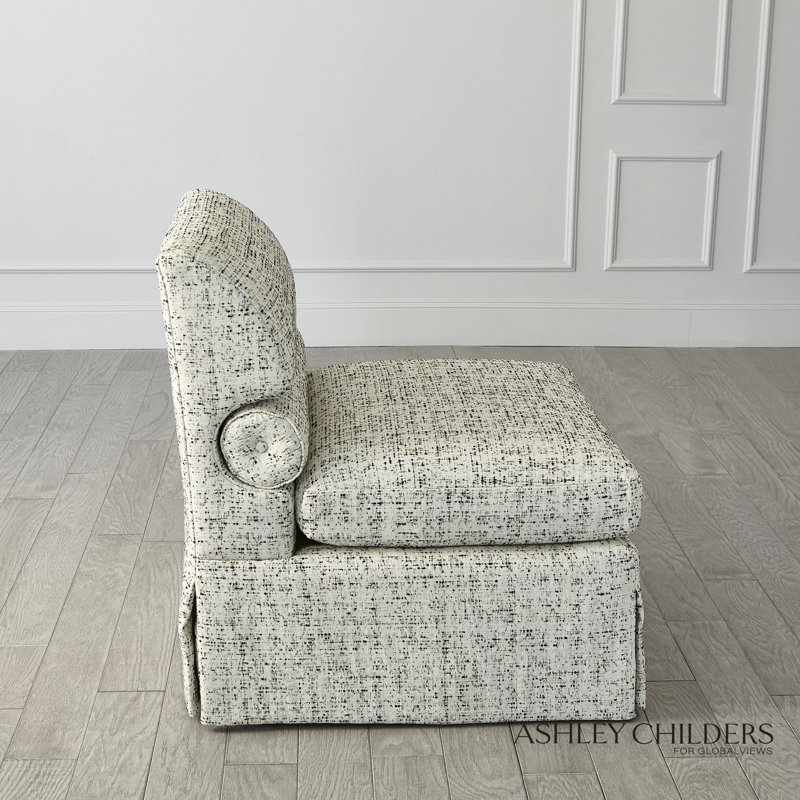 Bolster Slipper Chair-Truce-Kona