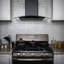 Hotte murale convertible 30 pouces 217 CFM en noir