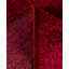 Overdyed Hand-Knotted Wool Modern-Contemporary Red Runner 2' 7" x 18' 2"