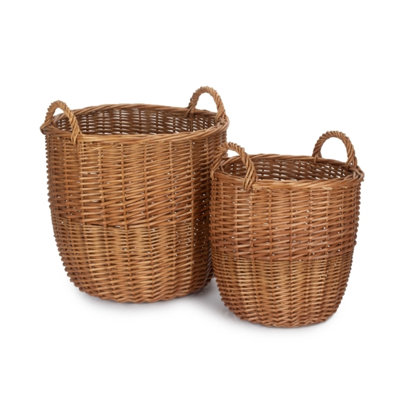 August Grove Wicker Decorative Basket