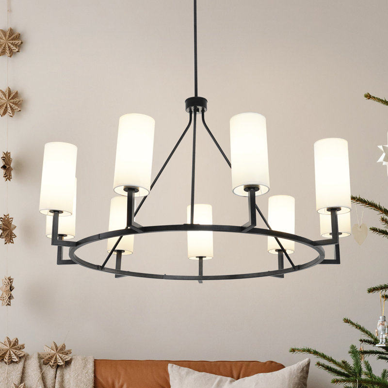 Lustre 9 lumières pour salle à manger