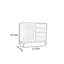 Buffet décoratif minimaliste de style japonais Fujimon-636195244