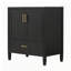 Meuble-lavabo cannelé élégant 30 po avec lavabo en céramique-1981621059