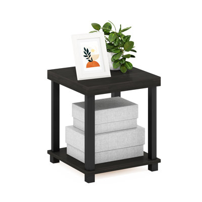 Creekside Classic 2-Tier End Table, Side Table, Espresso/Black by Ebern Designs