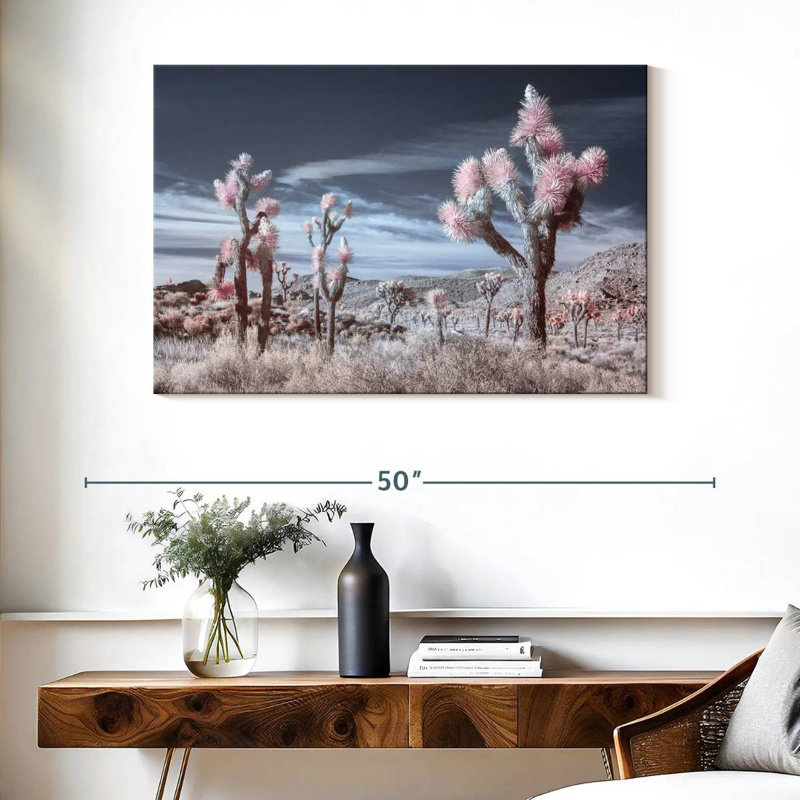 Ravi désert Joshua Trees, H 26 po x l 39 po
