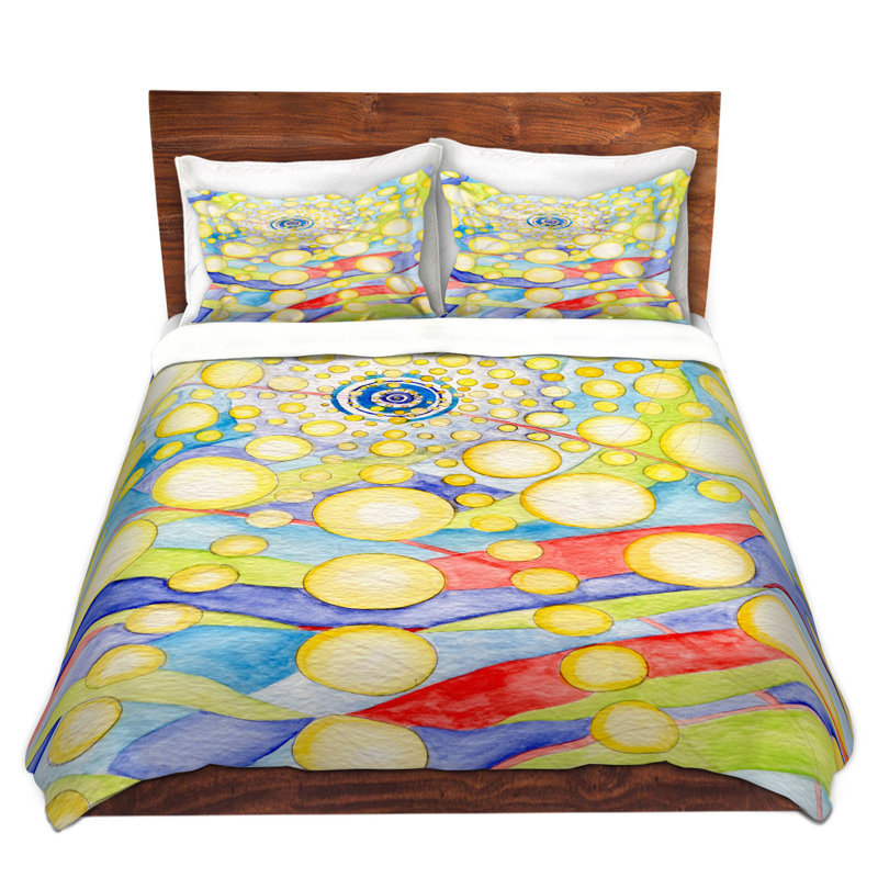 Ensemble de housse de couette DiaNoche en microfibre par Lorien Suarez - Water Series 12