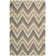 Biondi Chevron Handmade Flatweave Wool Sand Dune Area Rug