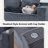 Boneless 137" Cloud Sectional Couch Boneless Sofa in a Box, Foam Floor Modular Sofa w/Deep Seat, Fluffy Corduroy Upholstered Couch with Movable Ottoman-868667829