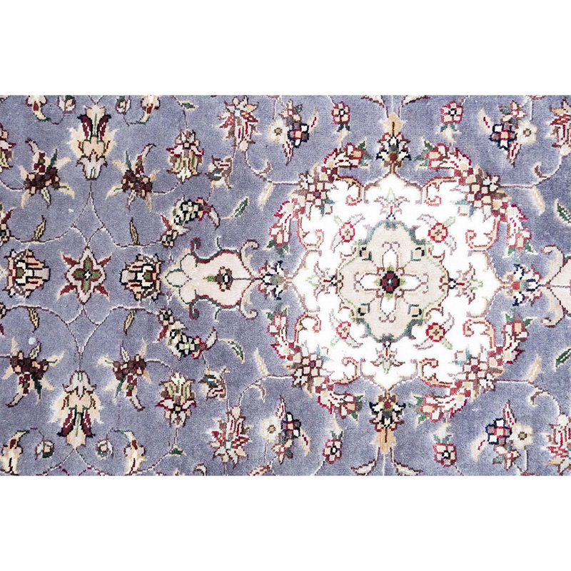Luxurious And Intricate Walton Select Ivory And Purple Area Rug, Runner 2' 6" x 6'