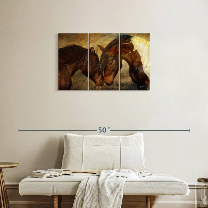 Brampt Best Friends, 20" H x 33" W
