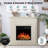 35.35“ Electric Fireplace with Remote Control-1593466514