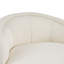 Fauteuil d'appoint courbé avec coussin moelleux intégré-259418042