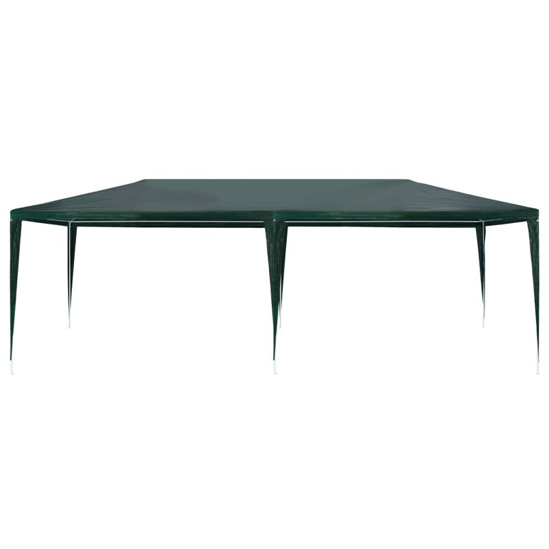 12m x 3m Steel Party Tent, 3 x 6 m, Green
