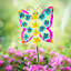 Brzozowski Weather Resistant Metal Insects Garden Stake
