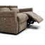 George 2 Seater Fawn Chenille Recliner Sofa