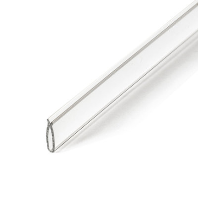 Plastic 0.0625'' W x 48'' L T-Molding in Clear