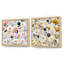 Ambrose - Ensemble de 2 collages carrés botaniques abstraits-101852596-101852597
