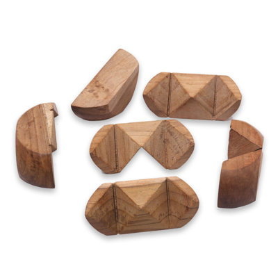 Shavab Millwood Pines 2 Player Wood Brainteaser