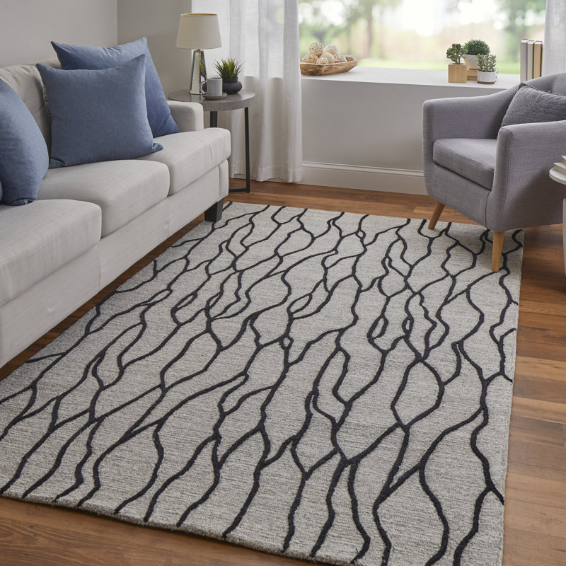 Tapis en laine Kellisha, Rectangle 2 pi x 3 pi