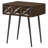 Gibson Coffee Brown 1-Drawer Rectangular Side Table