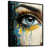 Black Floater Framed