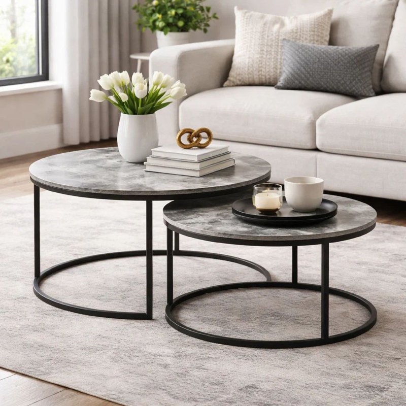 Ensemble de 2 tables gigognes Berrilee
