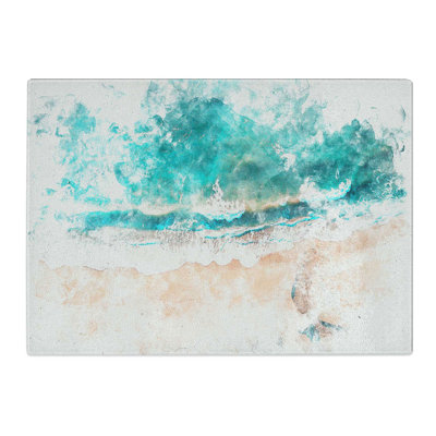 Tempered Glass Bixby Creek Monterey California Chopping Board