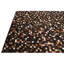 Tapis brun Juliana