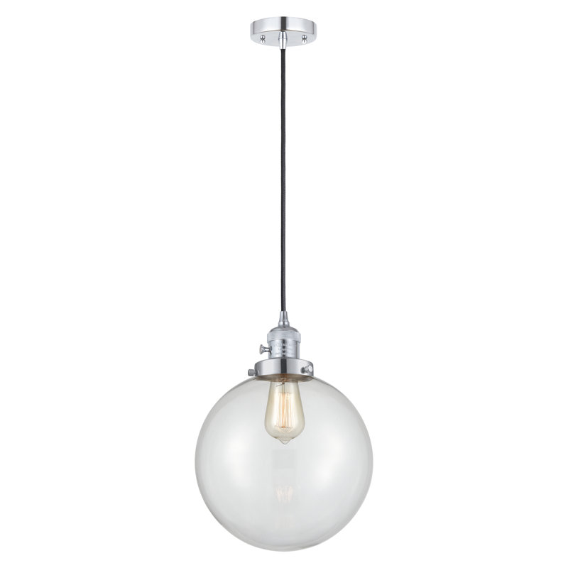 Luminaire suspendu sphère 1 lumière Lorri
