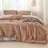 Bedsure Pinch Pleat Comforter Set Boho Bed-in-A-Bag Bedding Set with  Pillowcases for All Season-105529480-105529495