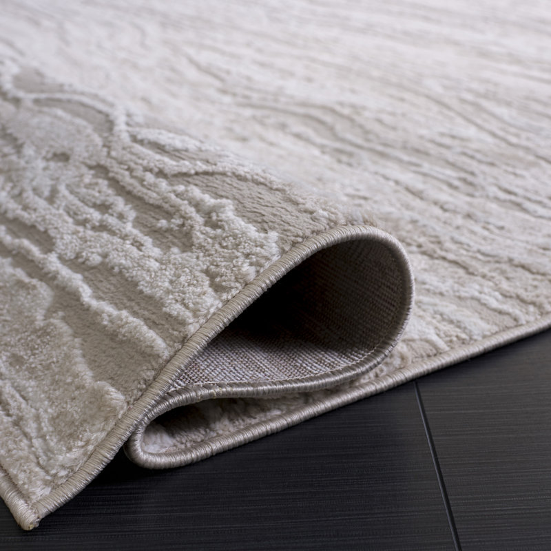 Earby Performance Abstract Rug, Rectangle 5'3" x 7'6"