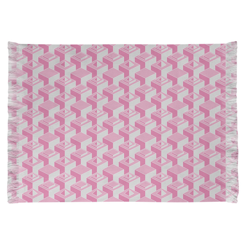 Tapis zone rose skyscrapers, Non