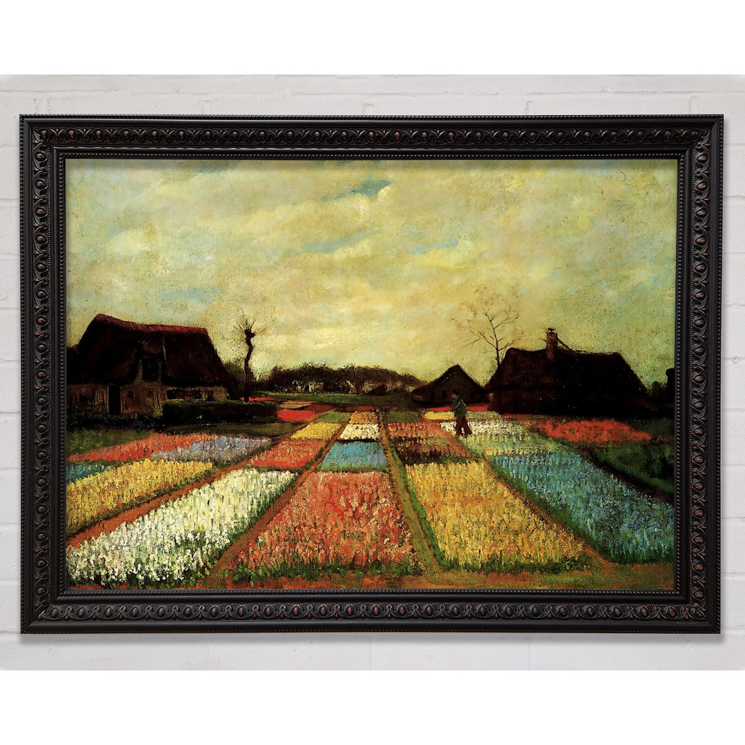 Zwiebelfelder von Vincent Van Gogh - Einzelne Bilderrahmen Kunstdrucke