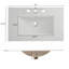 Meuble-lavabo 30 po avec lavabo en céramique et tiroirs pleine extension, meuble-lavabo autoportant avec glissières de tiroir à fermeture douce, conception cannelée, gris-1061853324