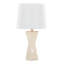 Lampe de table carrée en céramique 26 po Clarissa-1666111103