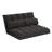 Tri-Fold Full / Double 44.5'' Upholstered Tufted Futon Chair-62998487